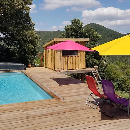 Au Royaume Des Chats Bed & Breakfast Soudorgues